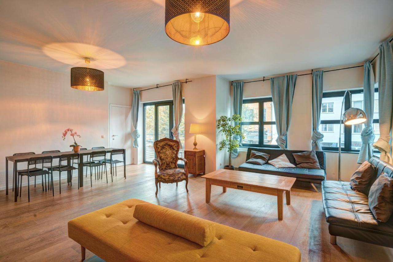 Theater Lodge Apartment In Heart Of Antuérpia Exterior foto